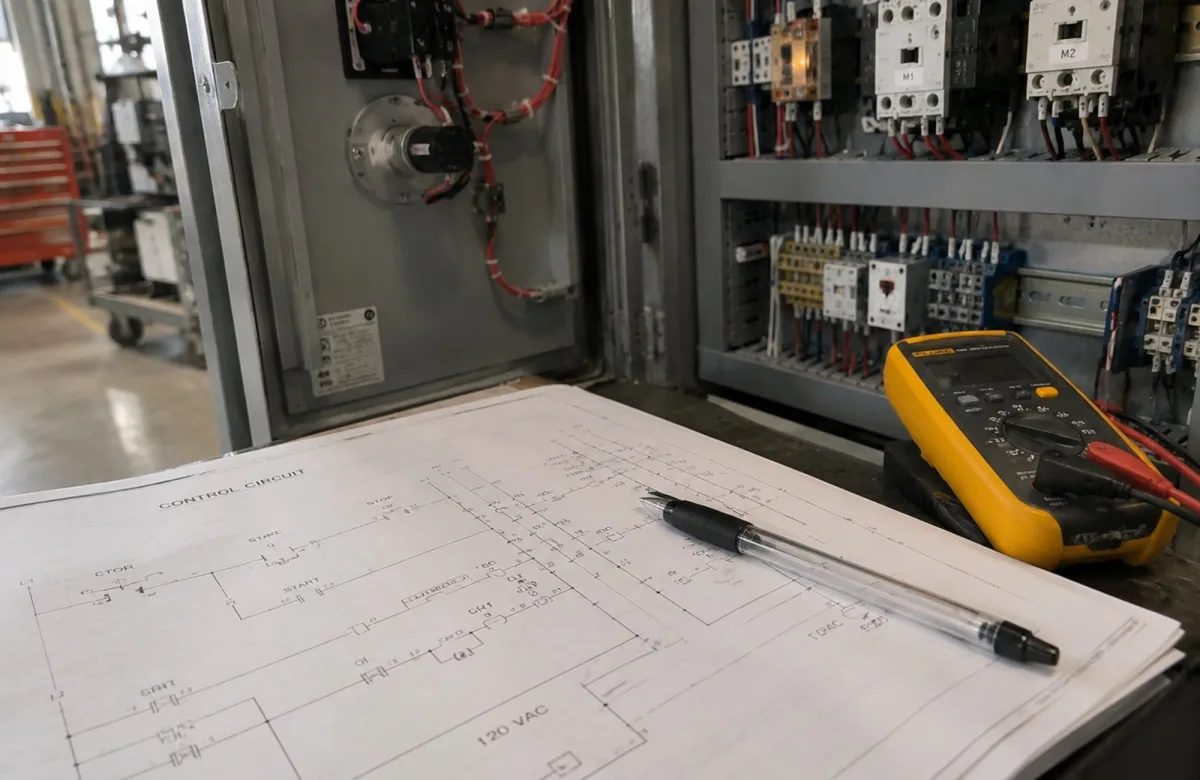 Control Circuit Troubleshooting: Reading Schematics Like a Pro